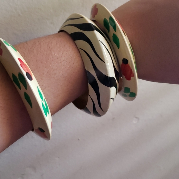 3 bangle women's bracelet fall vibes bracelet - Picture 5 of 6